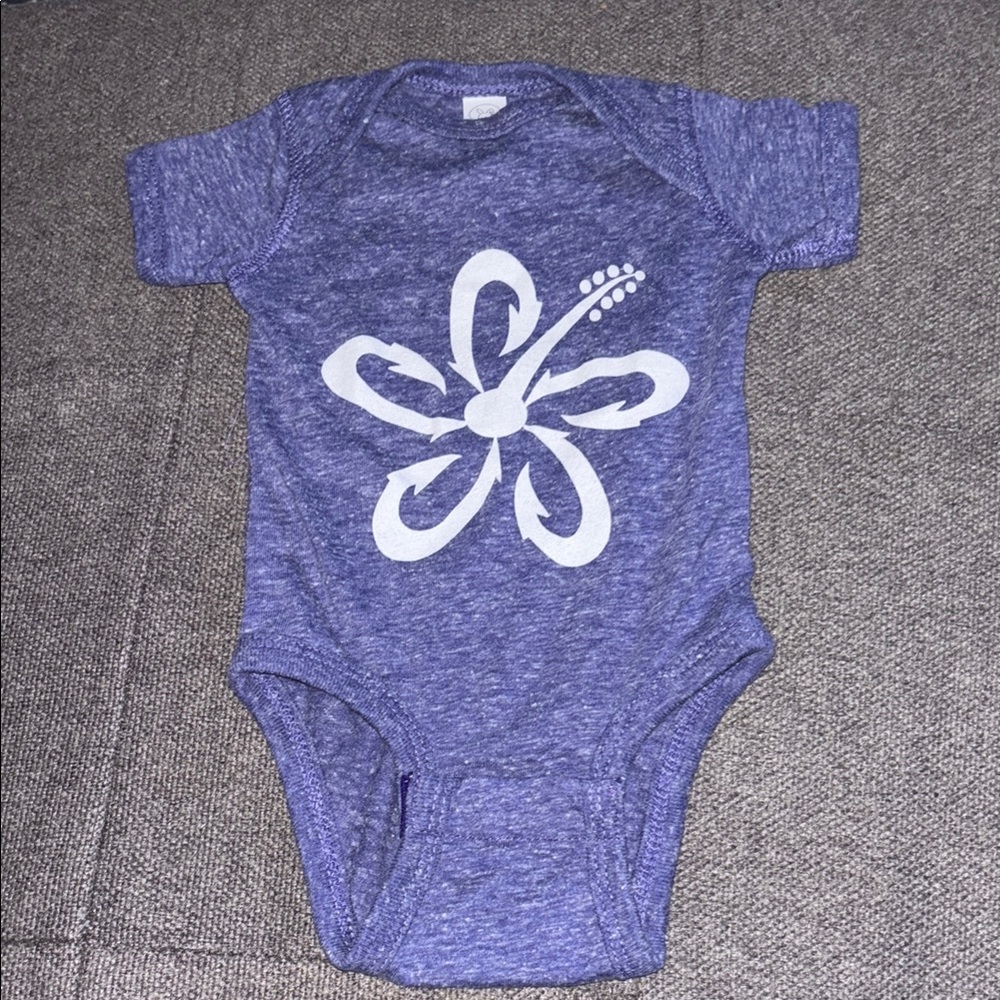 Purple Maui Built Kids One Piece